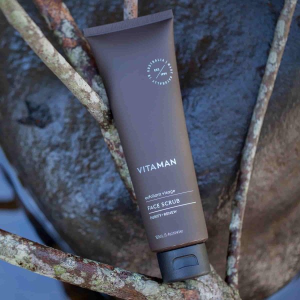 Gommage visage homme Vitaman