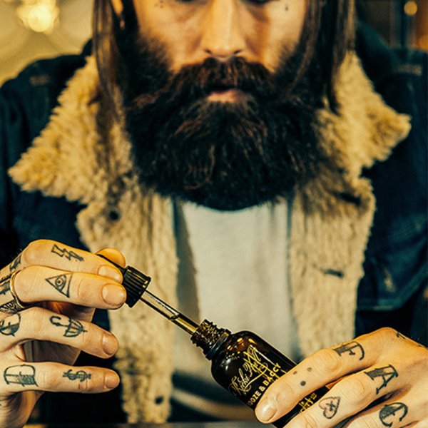 Huile  barbe Captain Fawcett Ricki Hall Booze