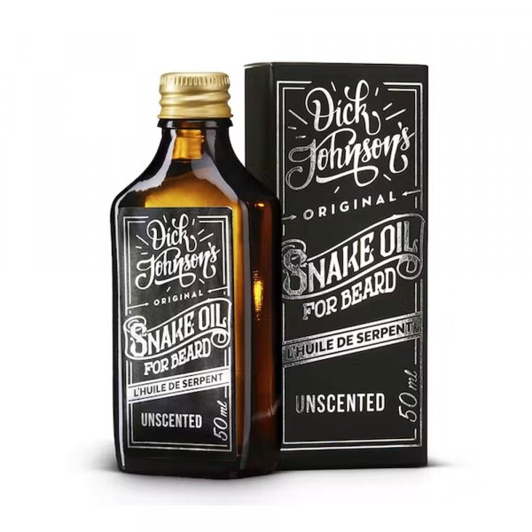 Huile à barbe Dick Johnson Snake Oil Non parfumée
