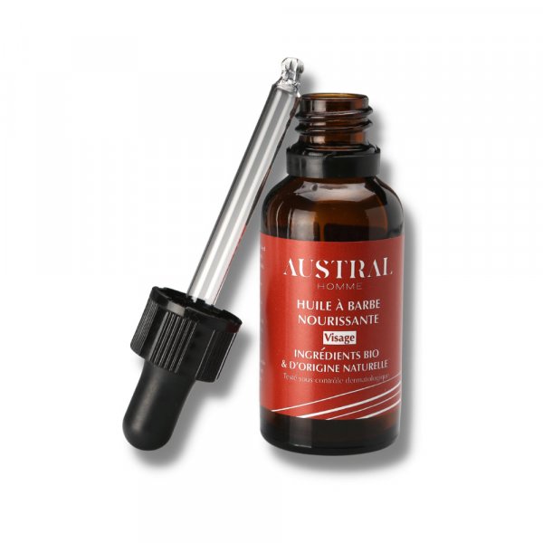 Huile  barbe nourrissante Austral homme