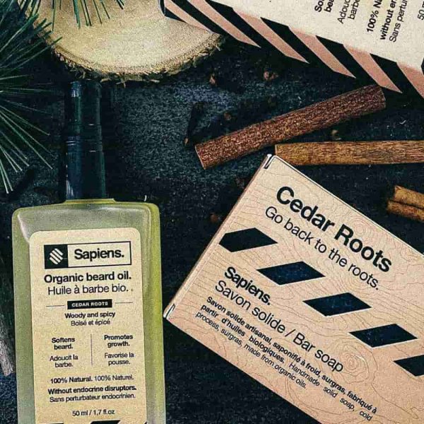 Huile  Barbe Sapiens CEDAR ROOTS