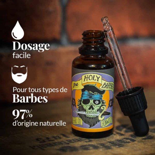 Huile  Barbe The Holy Barber Ironwood
