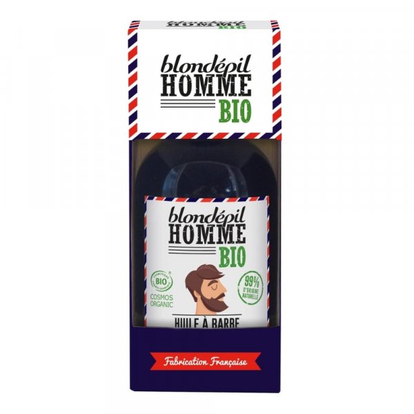 huile hydratante barbe Blondépil