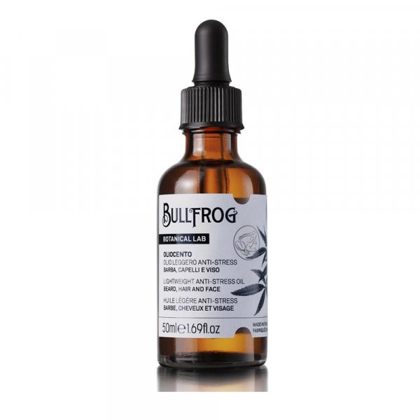 huile hydratante barbe Bullfrog Botanical LAB Anti Stress