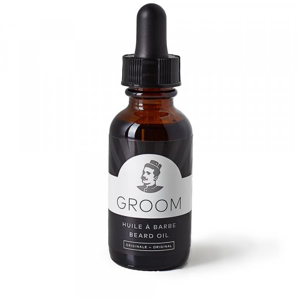 huile hydratante barbe Les Industries Groom Conifère