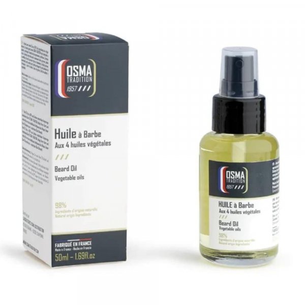 huile hydratante barbe Osma Tradition