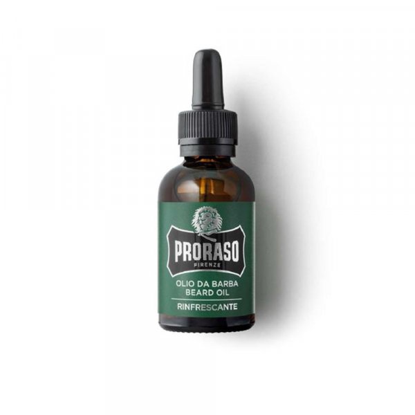 huile hydratante barbe Proraso Green Line