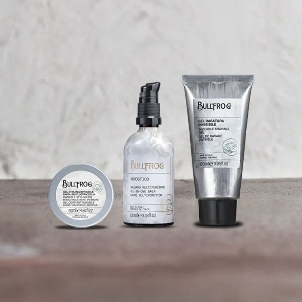 Kit Entretien Barbe Bullfrog The Legendary One Rasage et Prcision