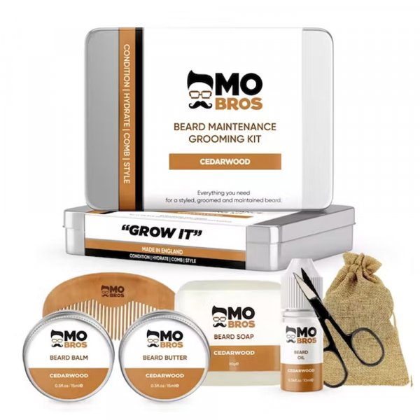 Kit entretien barbe Mo Bros Cedarwood 