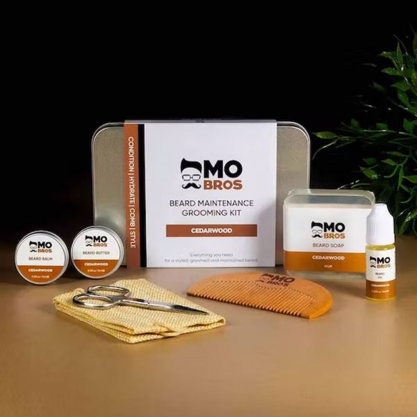 Kit entretien barbe Mo Bros Cedarwood 