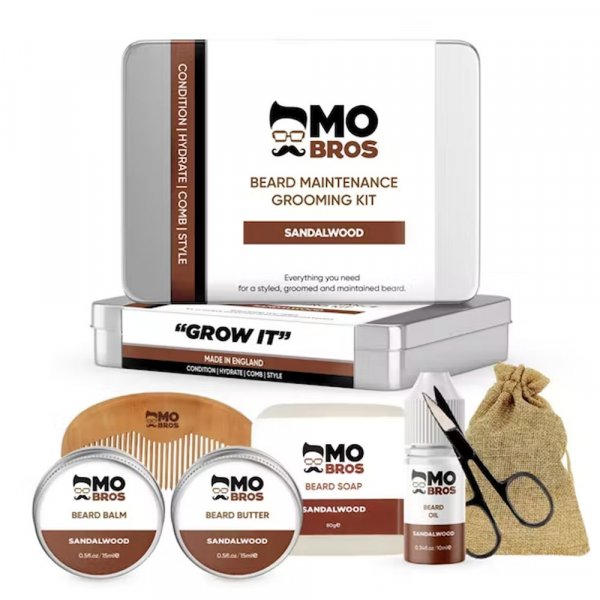 Kit entretien barbe Mo Bros Sandalwood