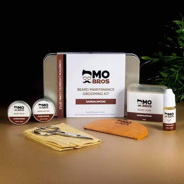 Kit entretien barbe Mo Bros Sandalwood