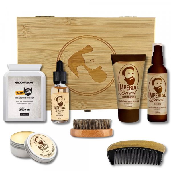 Kit entretien barbe Ycare acclrateur de pousse barbe