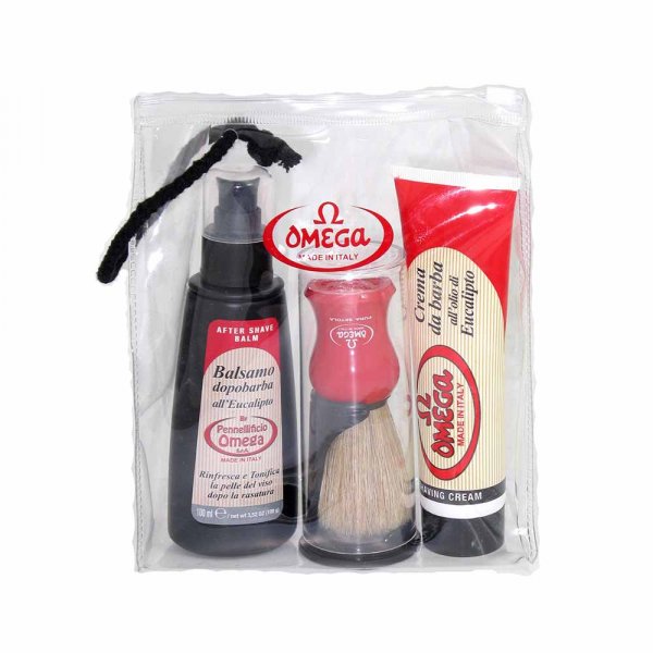 Kit rasage homme Omega spcial Voyage