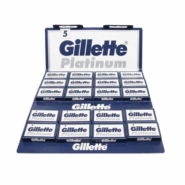 Lames de rasoir Gillette Platinium x100