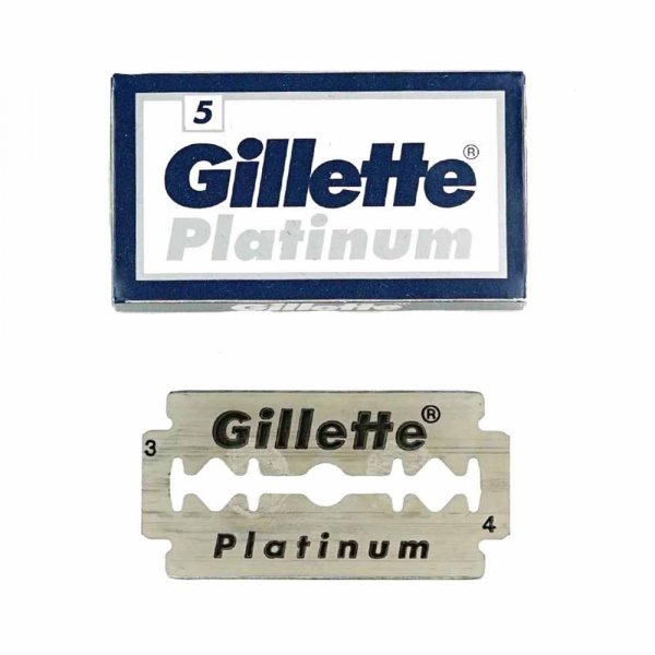 Lames de rasoir Gillette Platinium x5