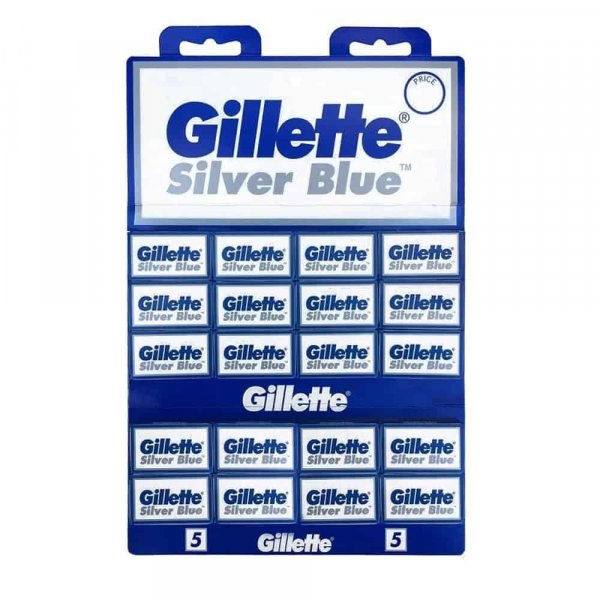 Lames de Rasoir Gillette Silver Blue