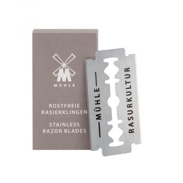 Lames rasage Mühle par 10 en acier chromé K1