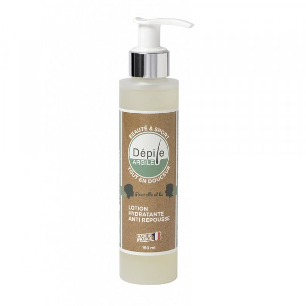Lotion hydratante anti repousse Dpile Argile