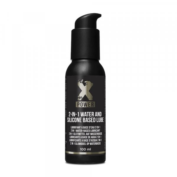 Lubrifiant 2en1 Water and Silicone Based Lube  Xpower