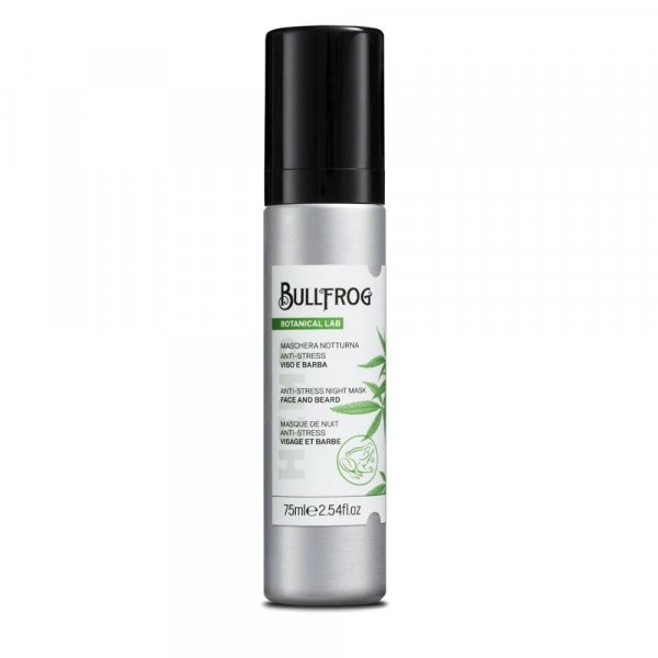 Masque de nuit visage anti-stress Bullfrog