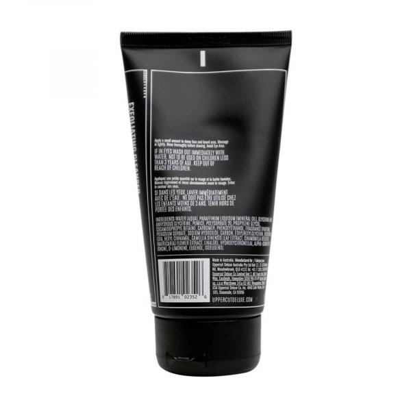 Nettoyant visage exfoliant doux Uppercut Deluxe