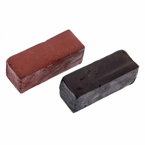 Pate abrasive rouge et bleue Herold