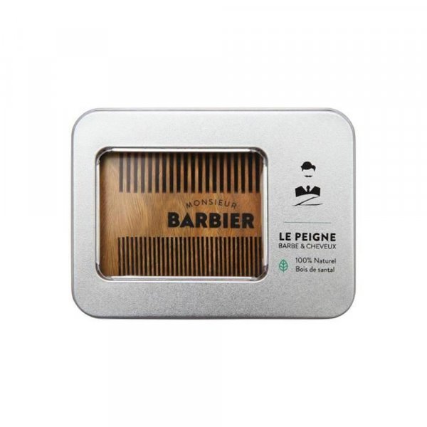 Peigne  barbe double face Monsieur Barbier 