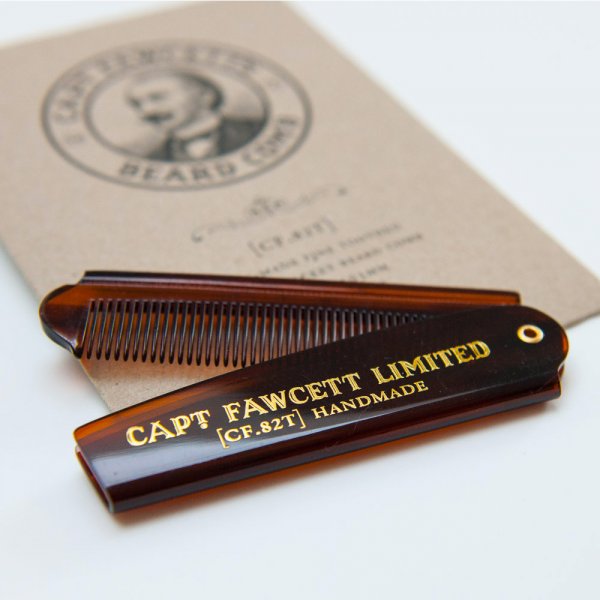 Peigne à barbe pliable Captain Fawcett