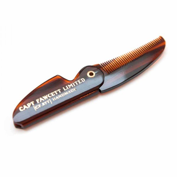 Peigne  moustache pliable Captain Fawcett