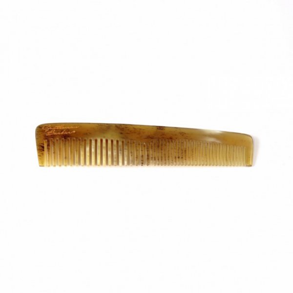 Peigne en corne Gentleman Barbier 14cm