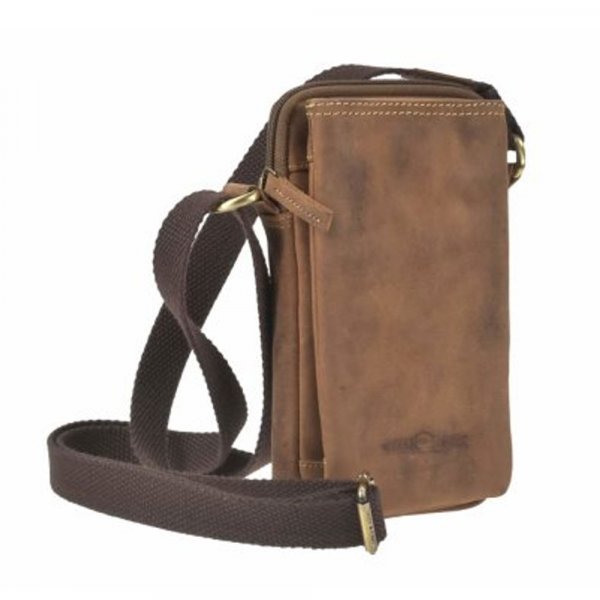 Petite sacoche homme cuir Greenburry