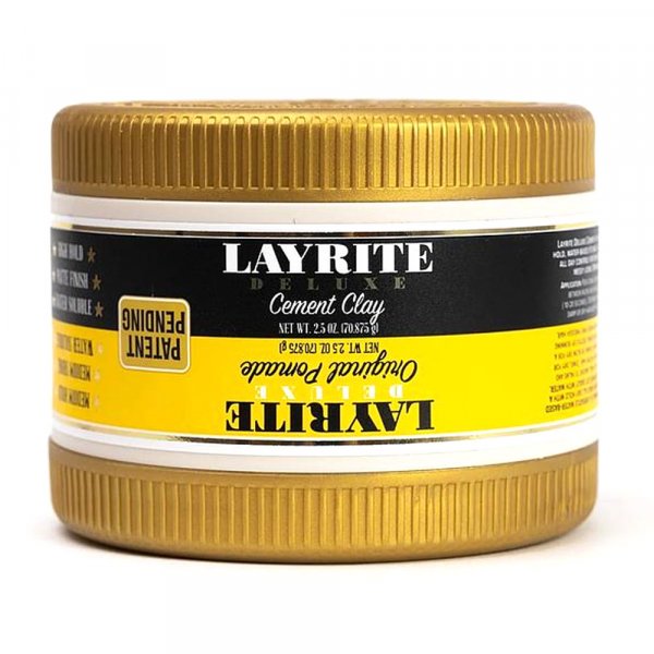 Pommade cheveux Layrite Dual Chamber Cement & Original
