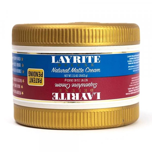 Pommade cheveux Layrite Dual Chamber Natural Matte & Supershine