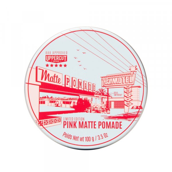 Pommade cheveux Uppercut Deluxe Pink Matte Motel