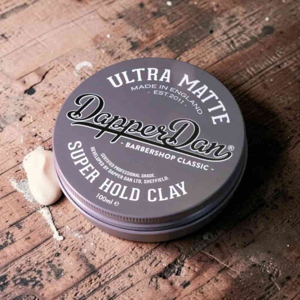 Pommade coiffante Dapper Dan à l'argile Ultra Matte 100ml