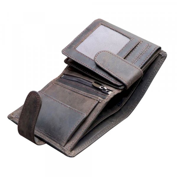 Portefeuille homme en cuir Josy Greenwood anti RFID