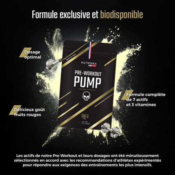 Pré Workout PUMP Nutrimea