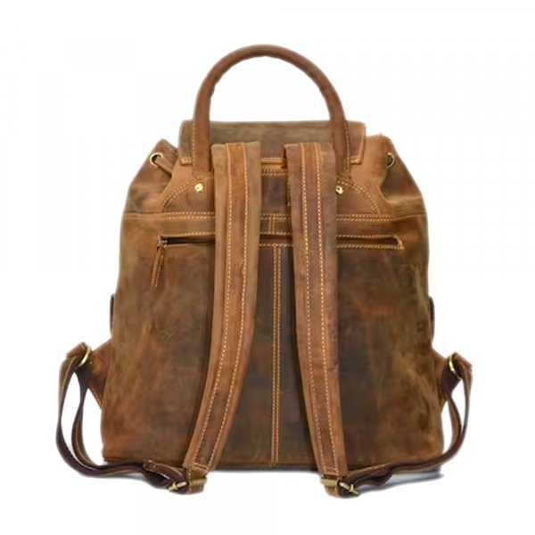 Sac à dos cuir vintage Greenburry Marron Cuir 4047546171128