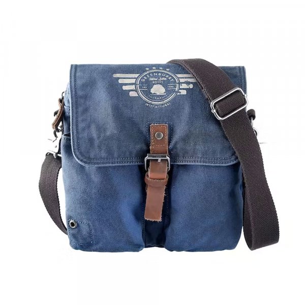 Sac bandoulire homme Greenburry Aviator Blue Edition