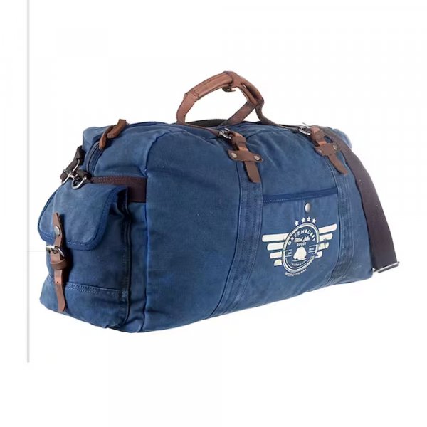 Sac de voyage en toile Greenburry Blue Edition