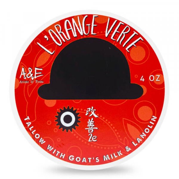 Savon  barbe Ariana & Evans L'Orange Verte K2E