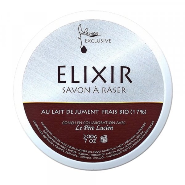 Savon  barbe Le pre Lucien Elixir au lait de jument