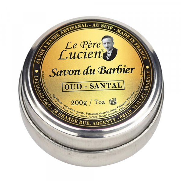 Savon  barbe Le Pre Lucien Oud Santal