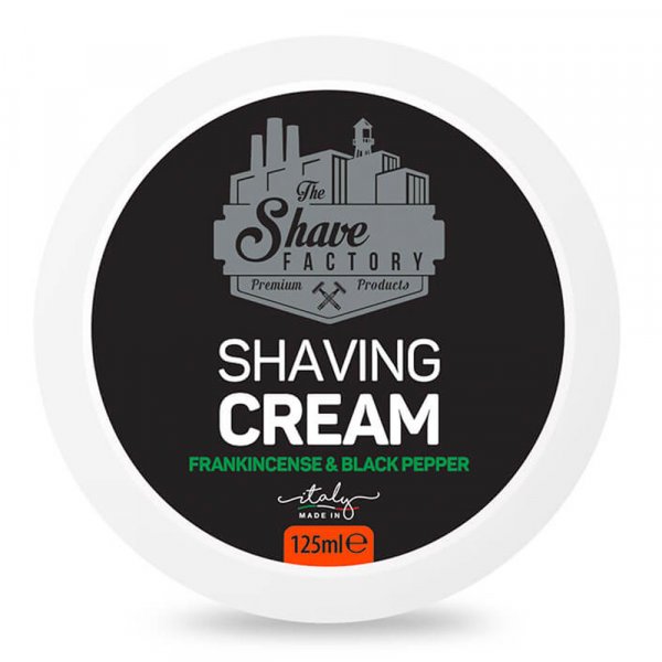 Savon  barbe The Shave Factory Frankincense & Black Pepper