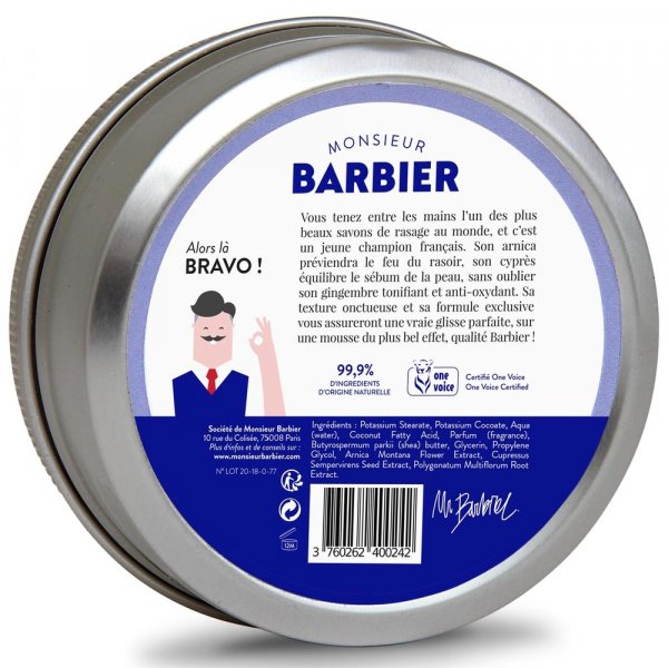 Savon de rasage Better Shave Monsieur Barbier