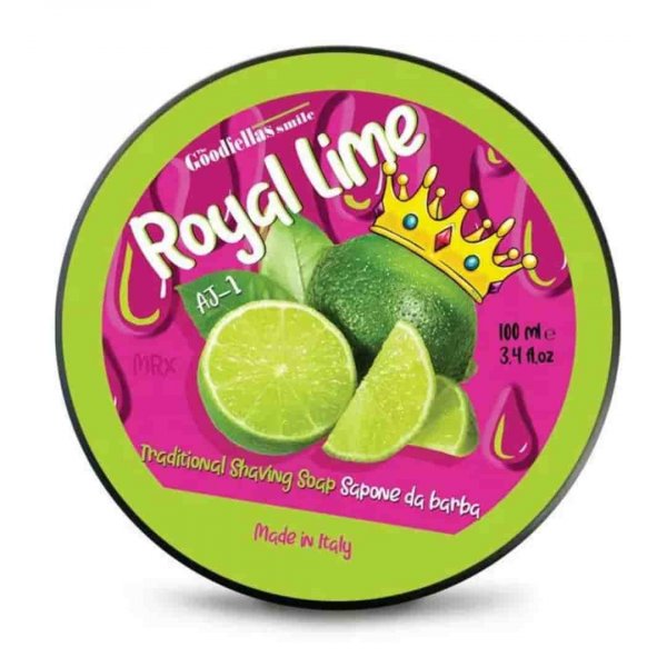 Savon de rasage The Goodfellas' Smile Royal Lime Formula AJ-1