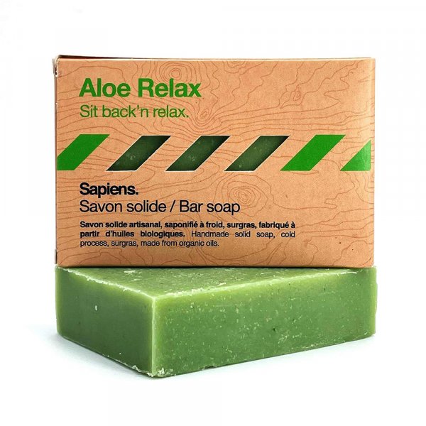 Savon solide homme Sapiens Aloe Relax