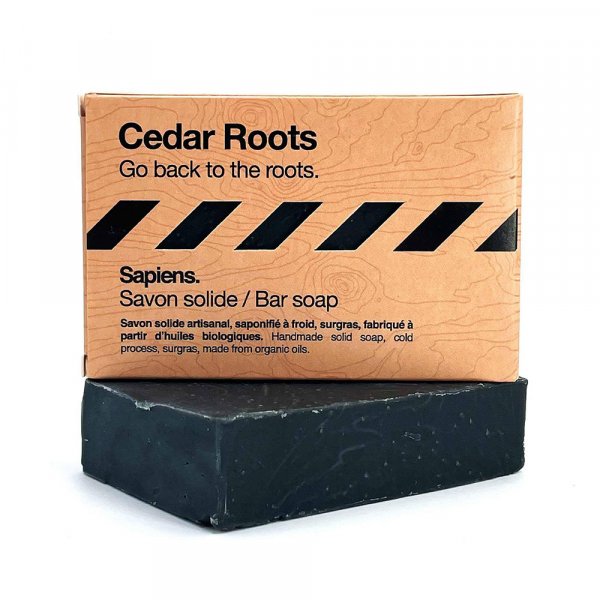 Savon solide homme Sapiens Cedar Roots