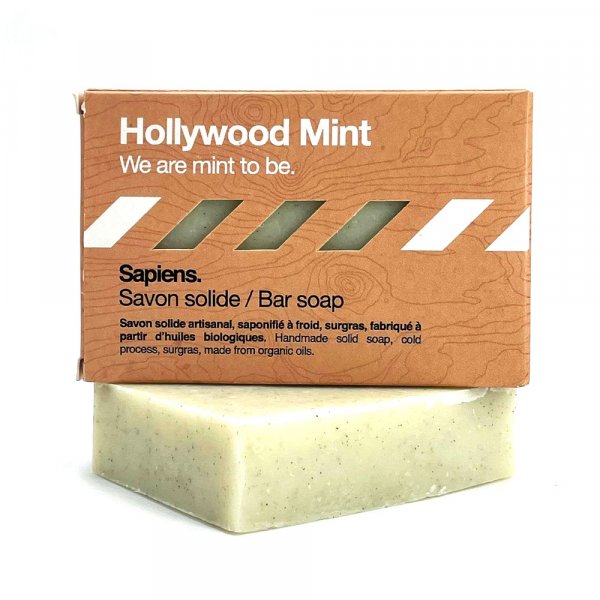 Savon solide homme Sapiens Hollywood Mint